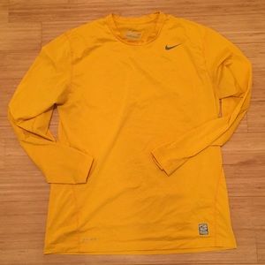 Long sleeve Nike Pro Combat Dri-Fit fitted shirt